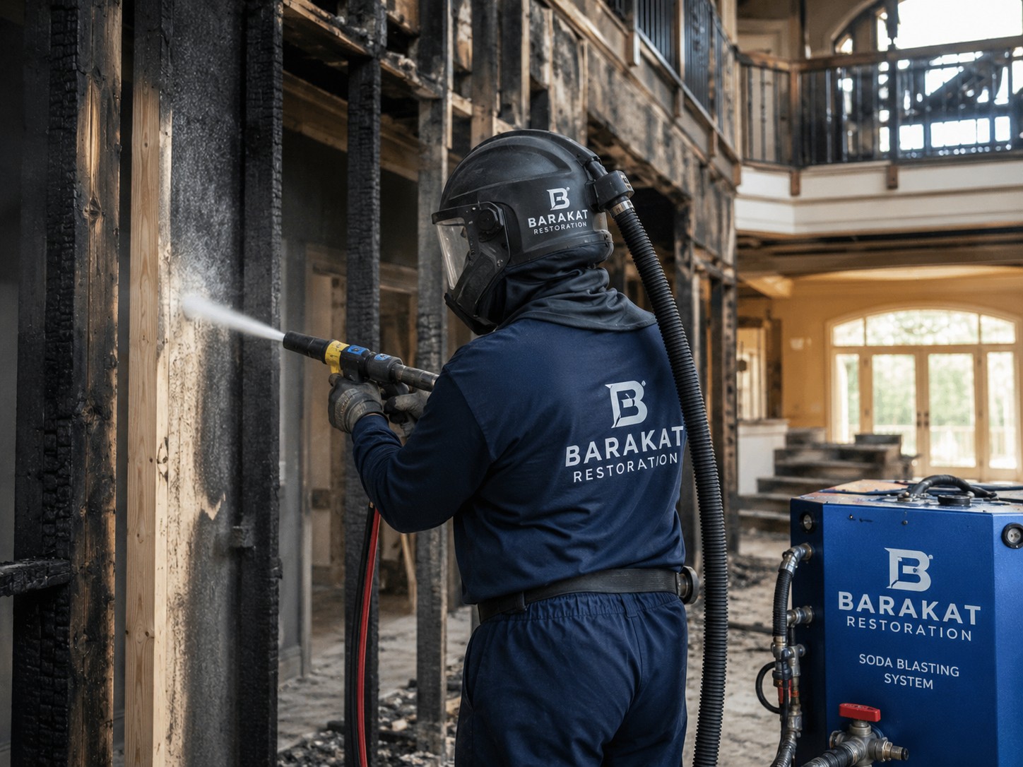 Fire Damage and Structural Cleaning